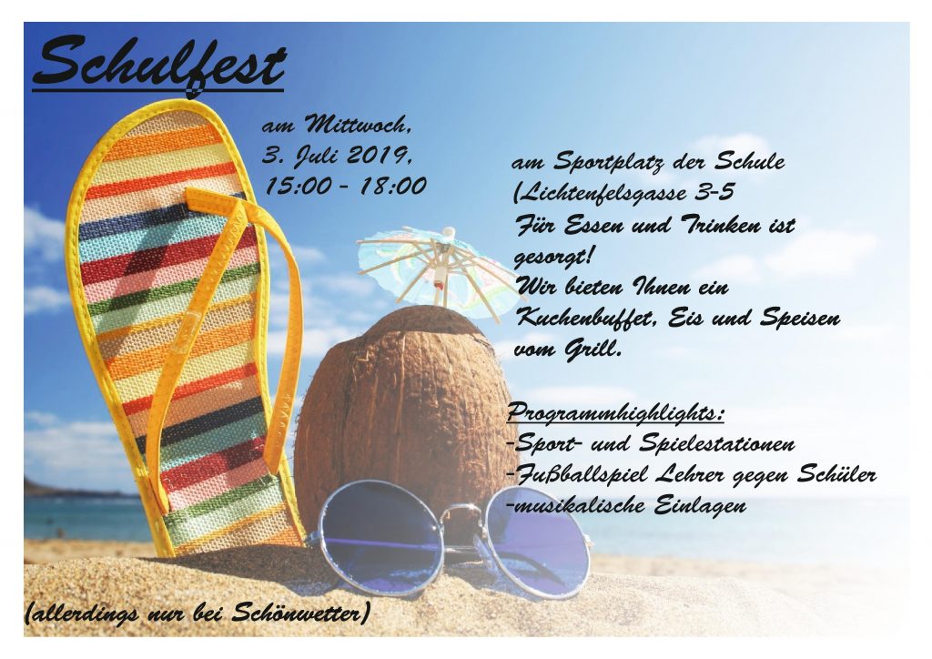 Flyer-Schulfest-2019